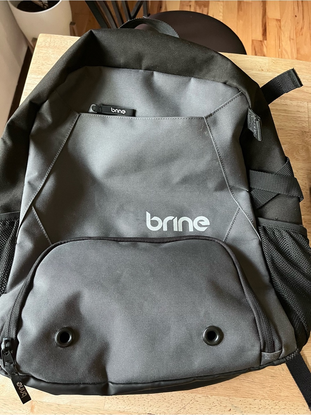 Brine Men's Gray Backpack -Lacrosse
